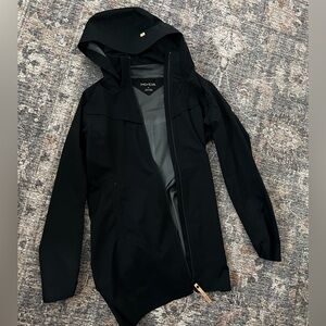 Indeyva Black Rain Jacket